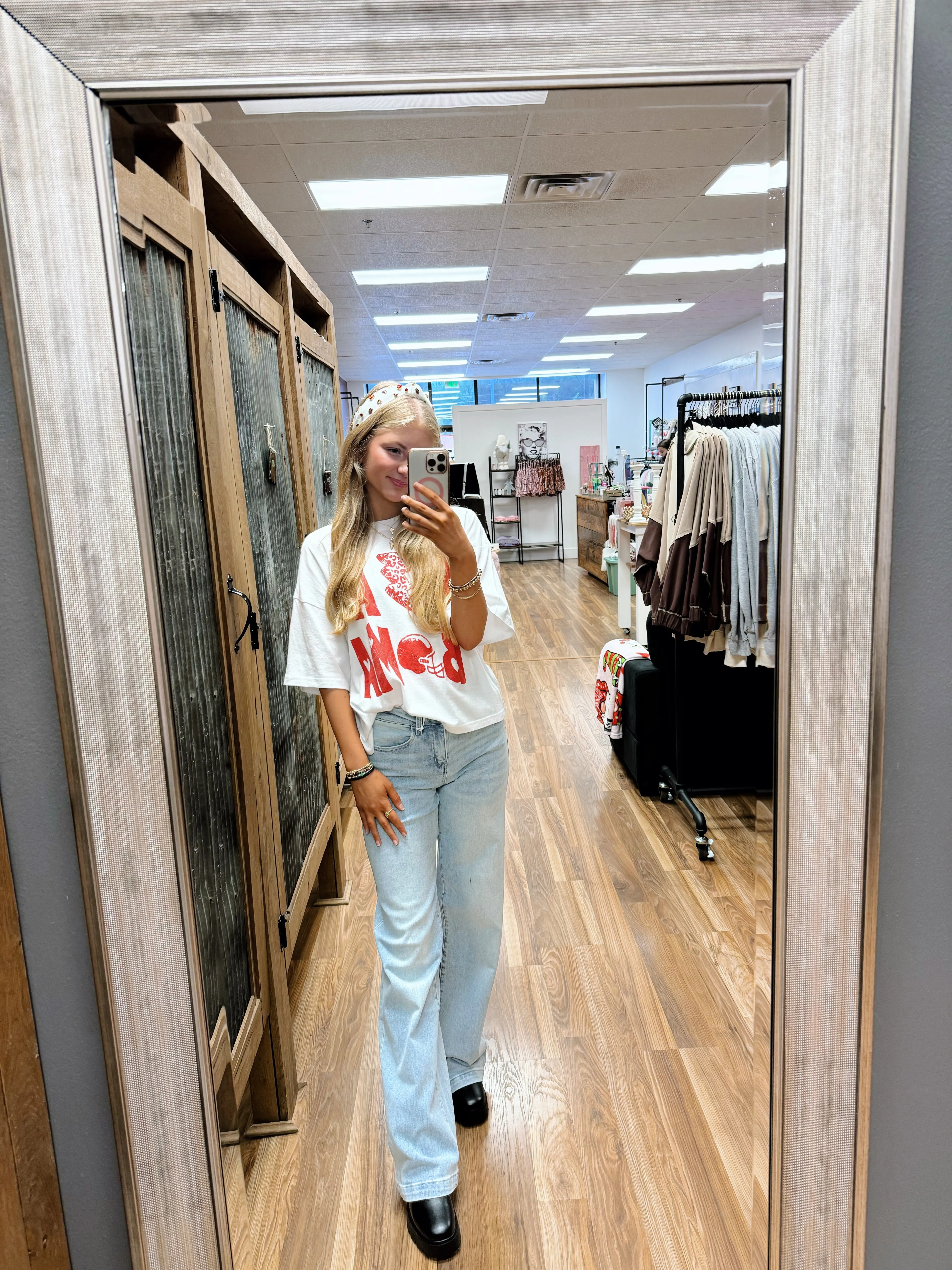 Alabama Graphic Crop Tee