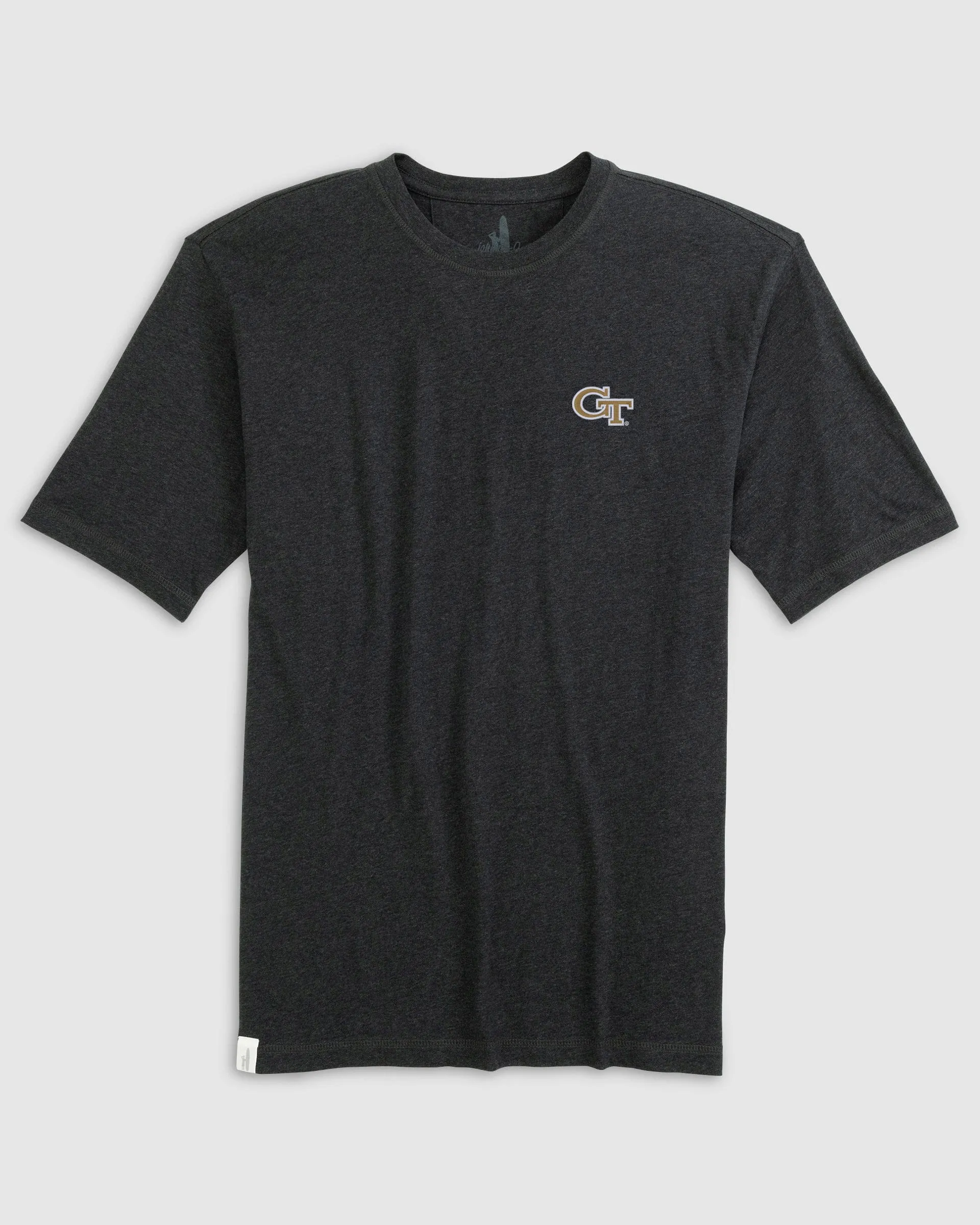 Georgia Tech Heathered Spencer Cotton T-Shirt