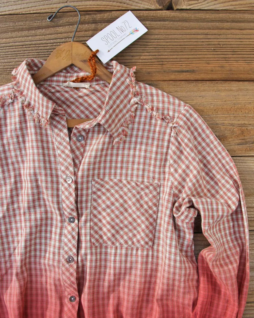 Going Home Plaid Top