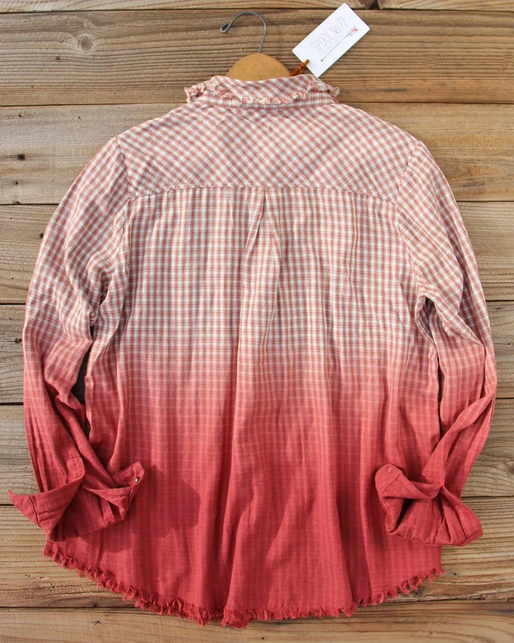 Going Home Plaid Top