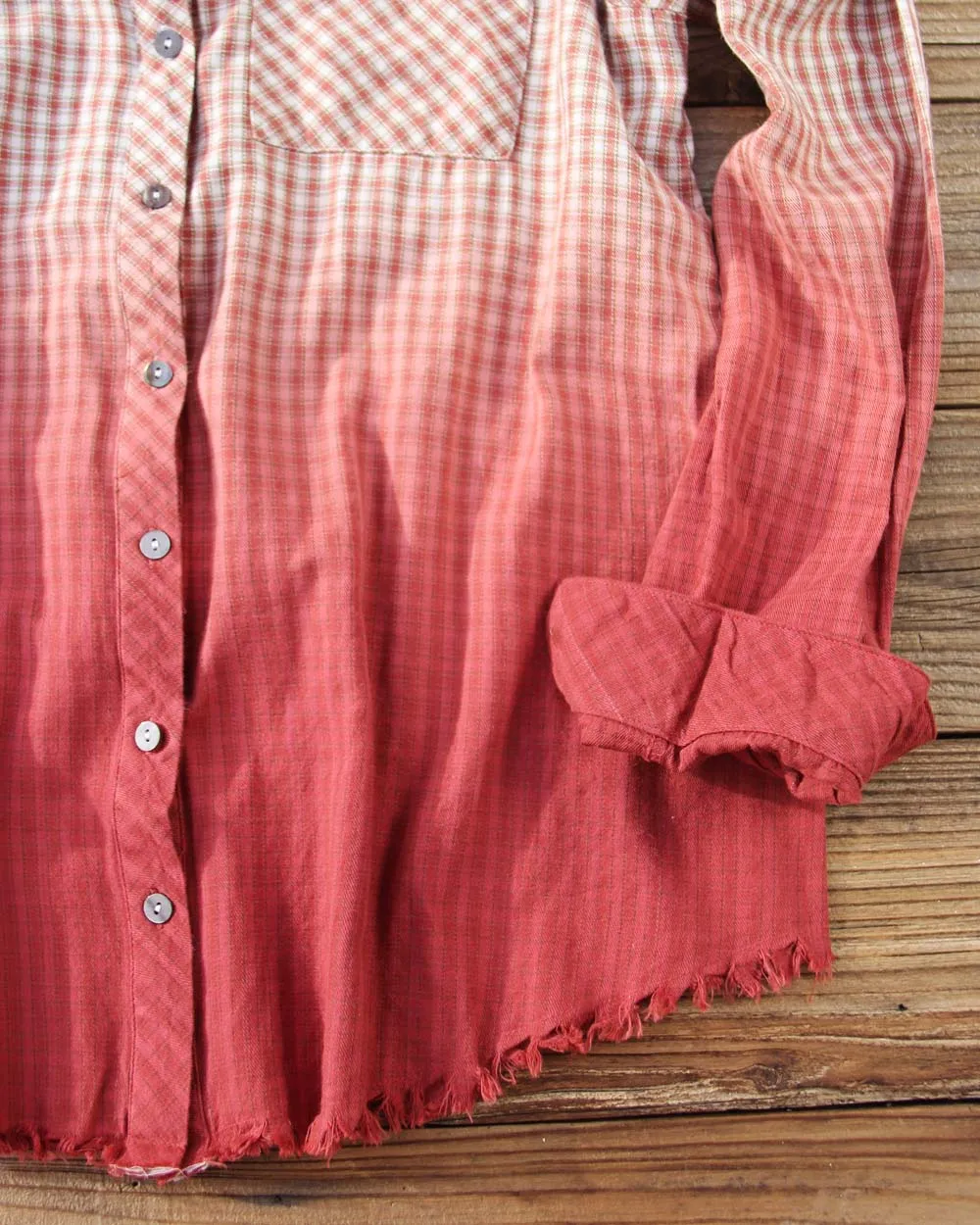 Going Home Plaid Top