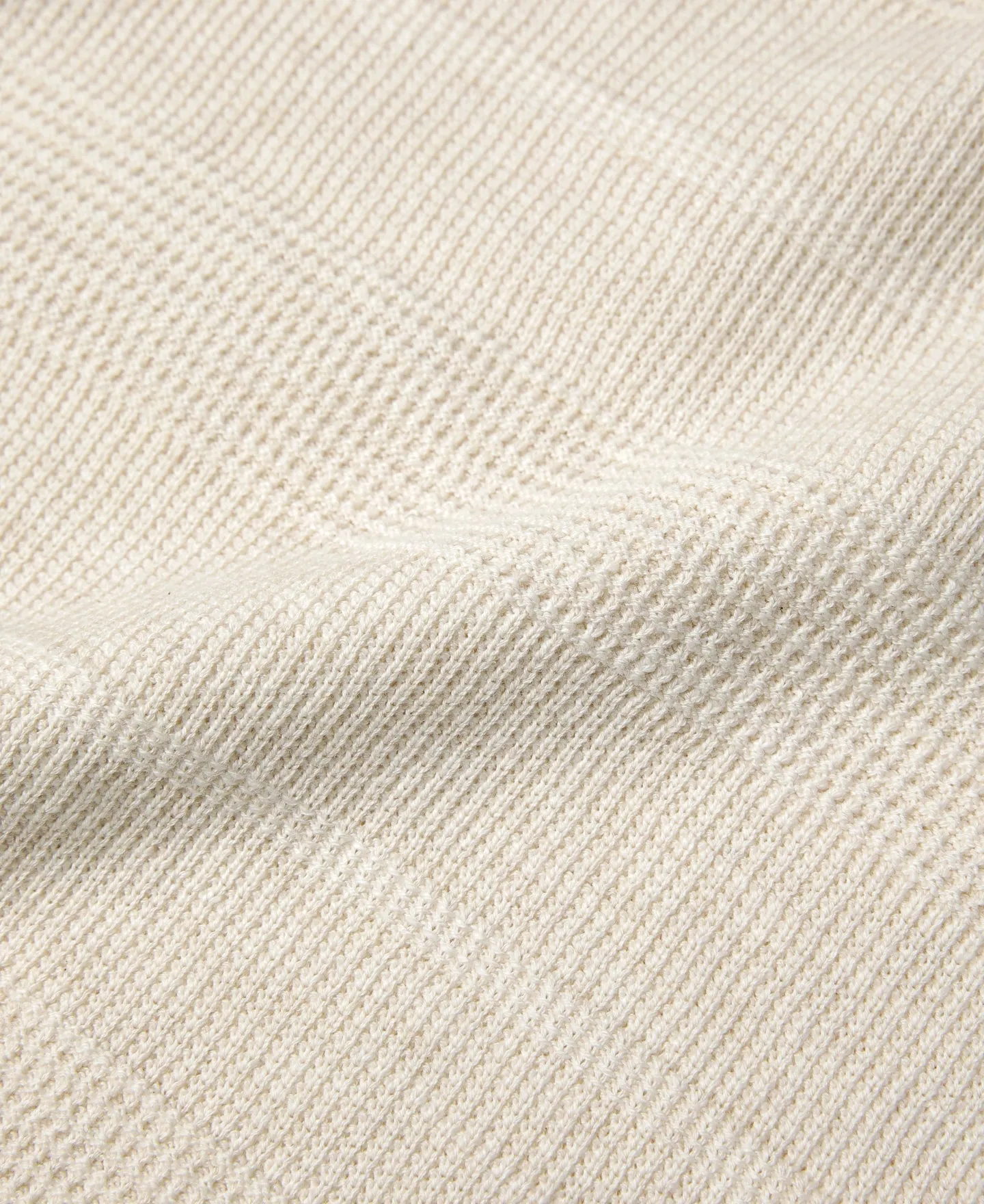 Jacquard Knitted Henley Shirt