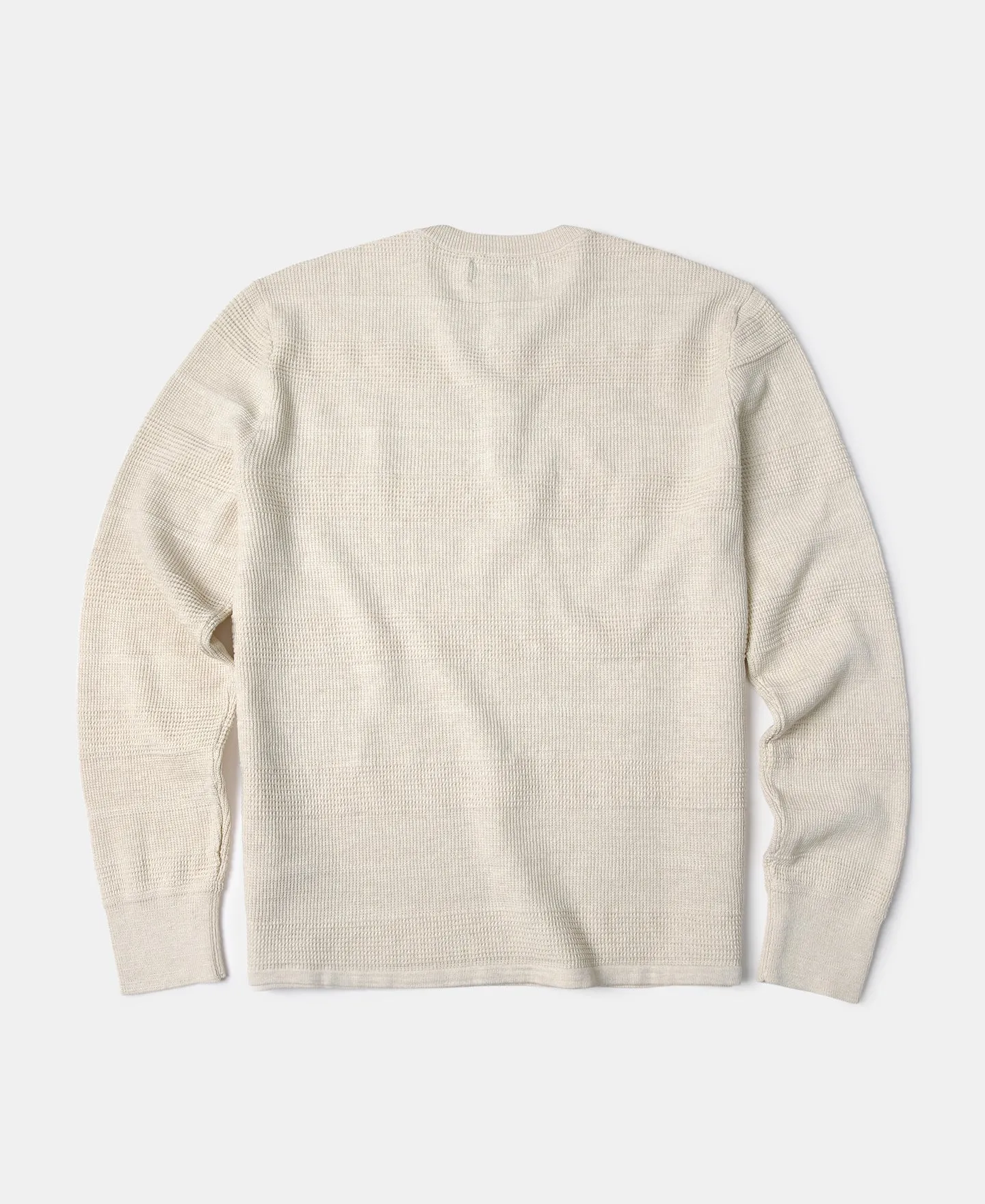 Jacquard Knitted Henley Shirt