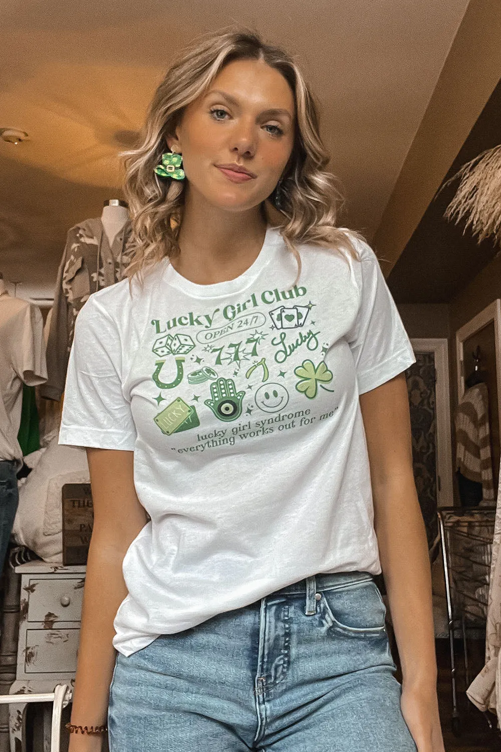 Lucky Girls Club Tee