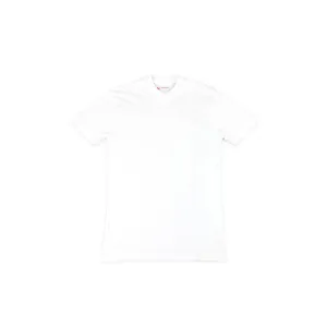 Marathon Shoulder T-Shirt (Ultra Fitted) - White/Black