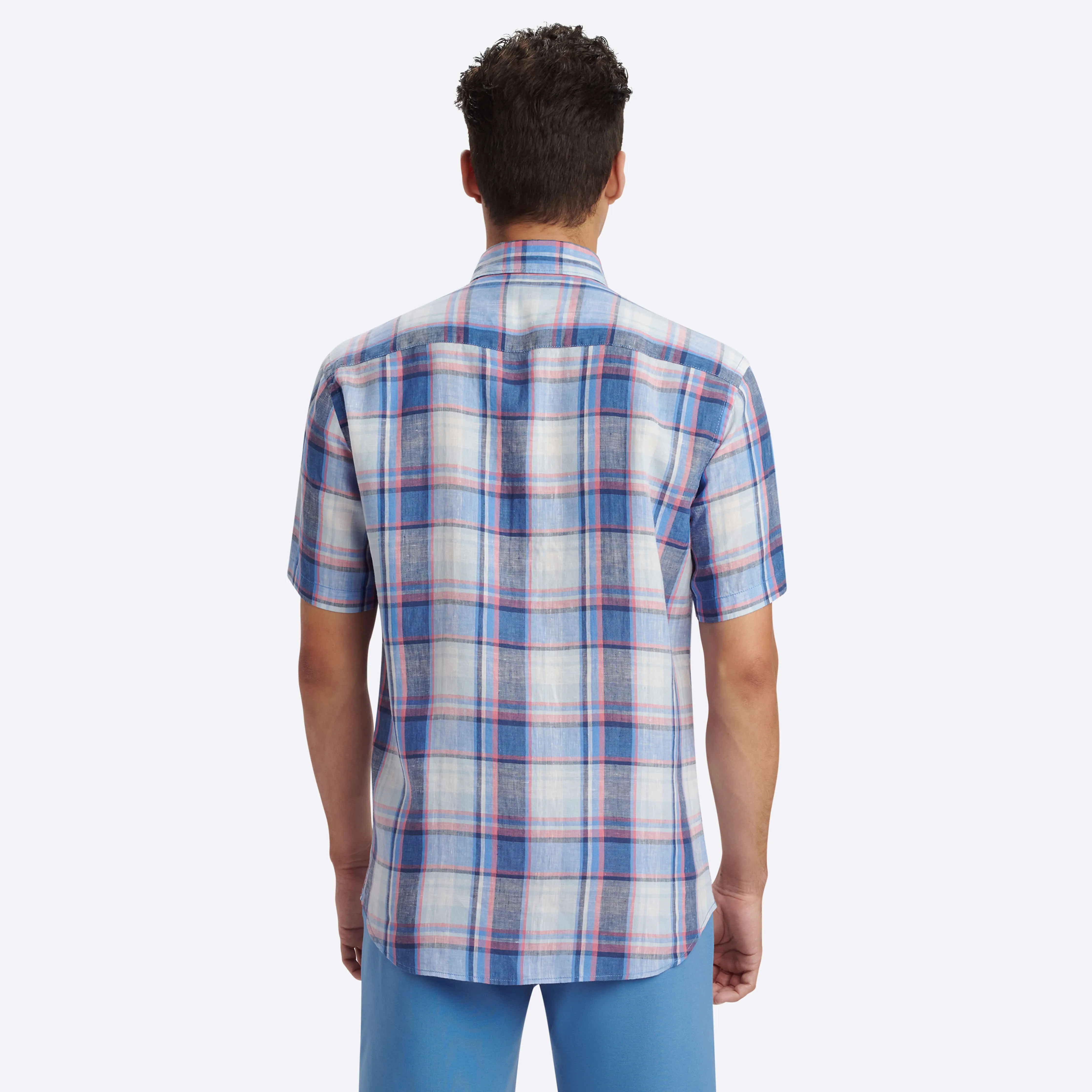 Orson Plaid Check Short Sleeve Shirt