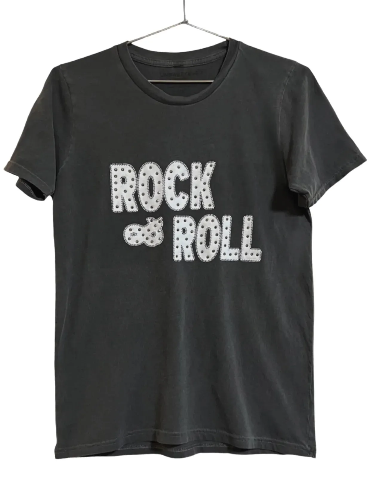 Rock & Roll Stud Vintage Oversized Tee