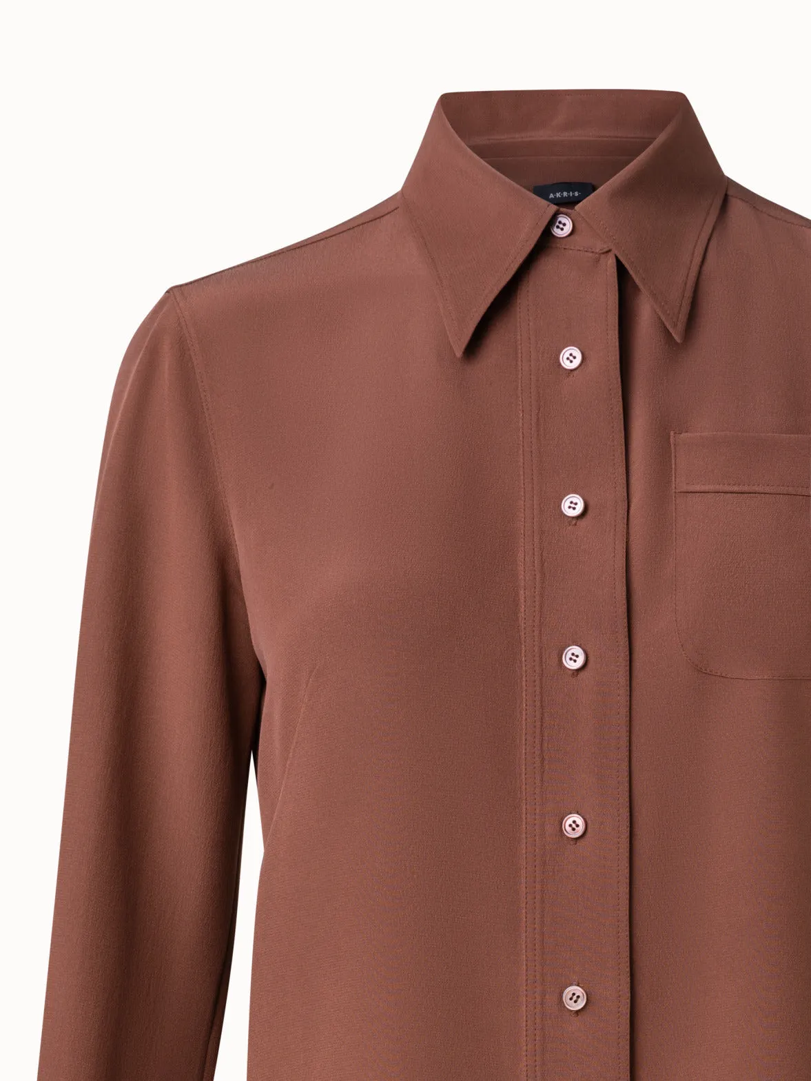 Silk Crpe Blouse