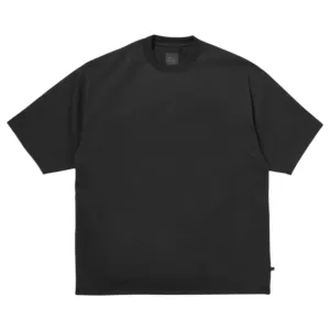 TECH DRAWSTRING S/S TEE / BLACK