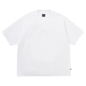TECH DRAWSTRING S/S TEE / WHITE