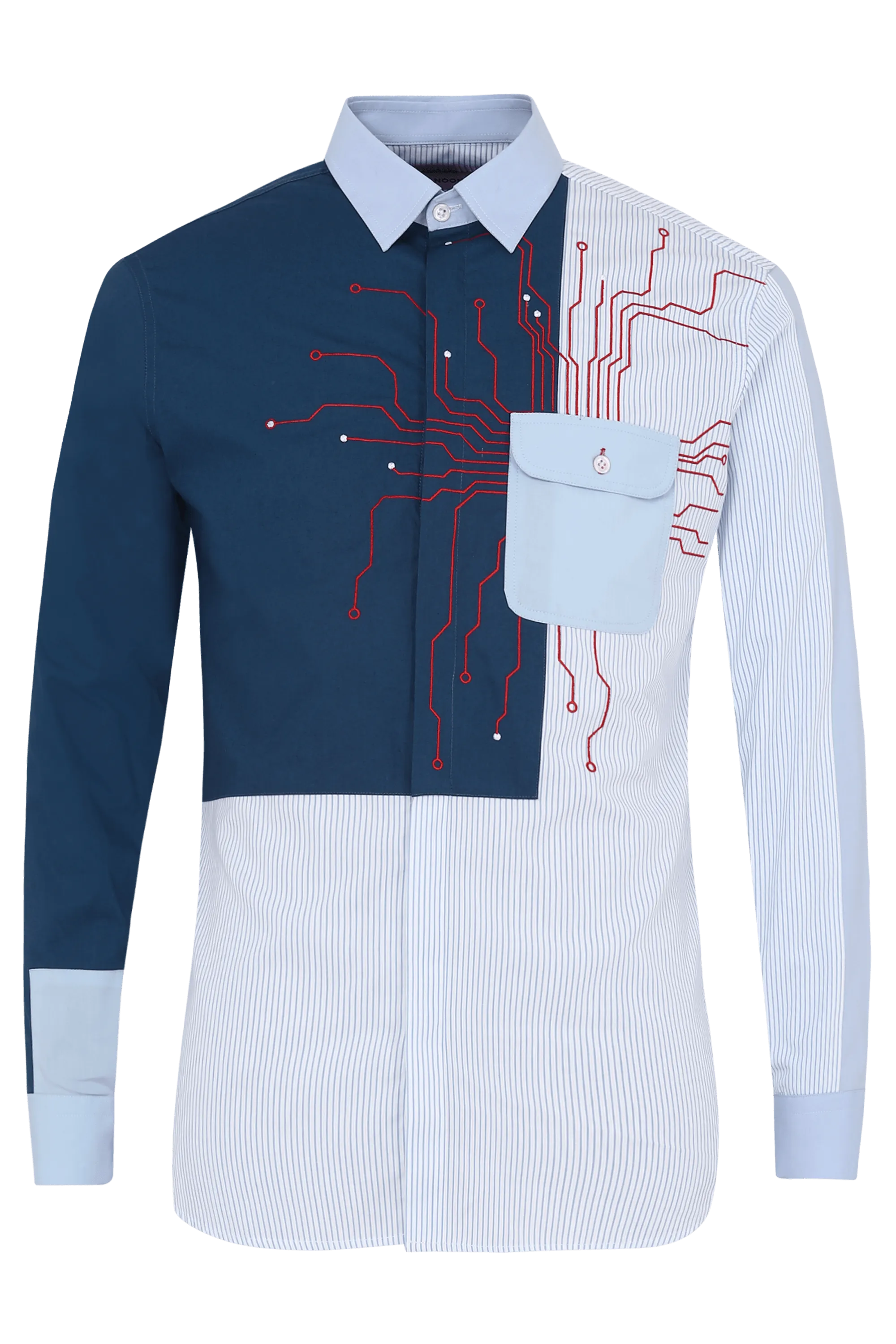 The Motherboard Color Blocked Shirt