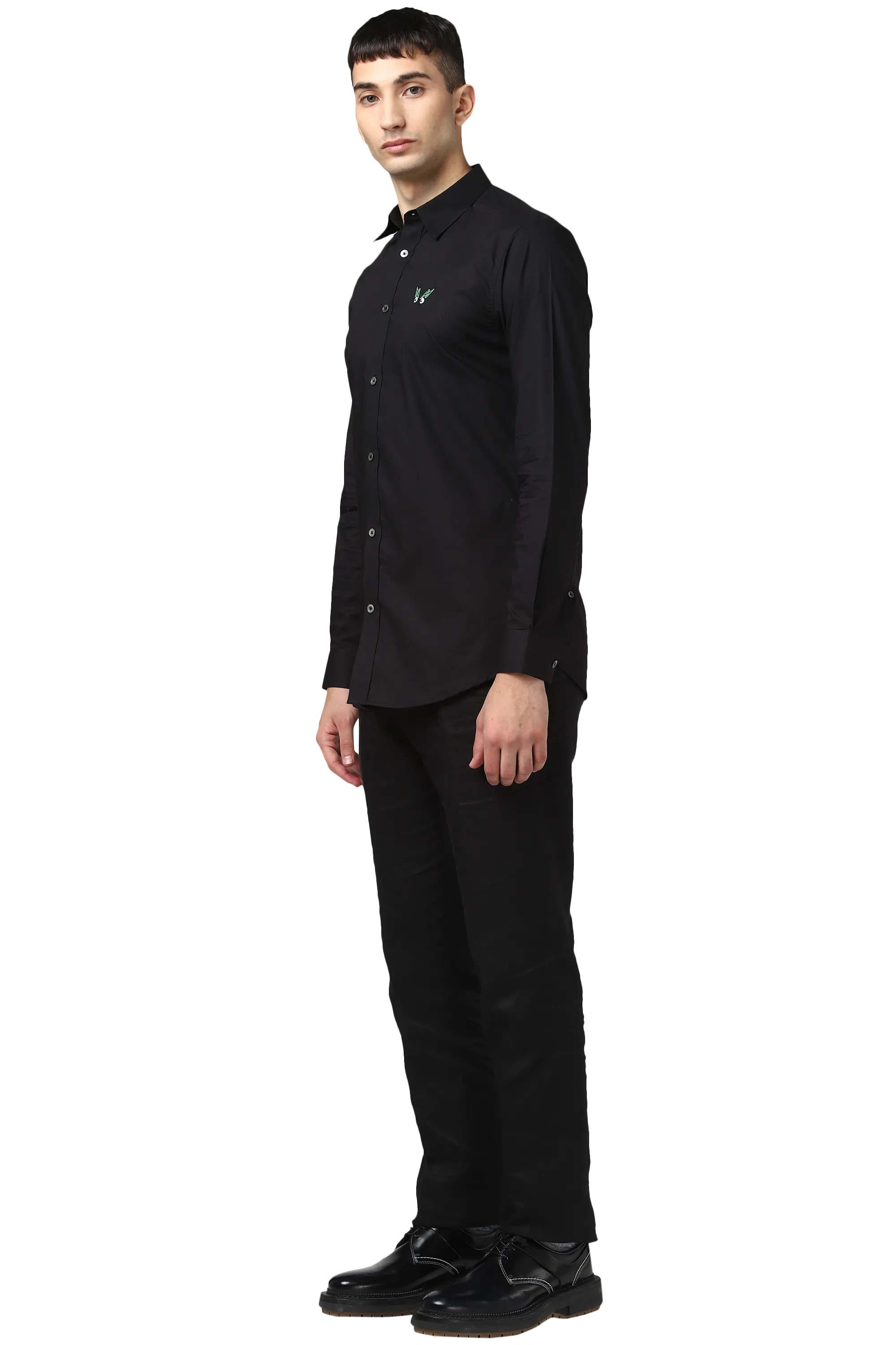 The Noo Shirt on Black