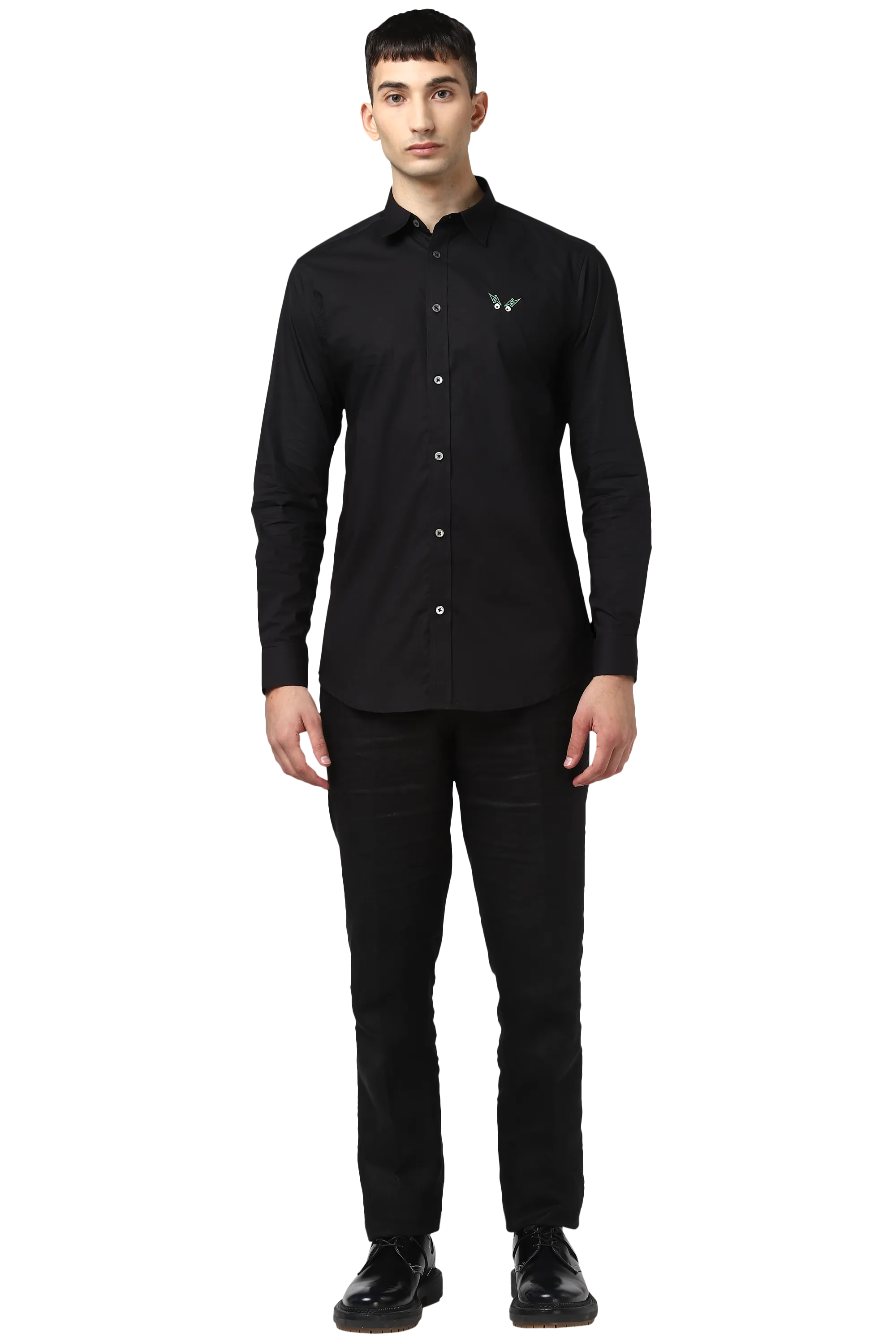 The Noo Shirt on Black