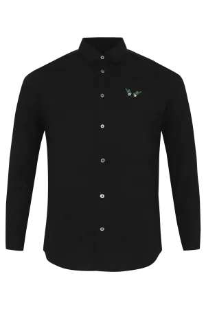 The Noo Shirt on Black