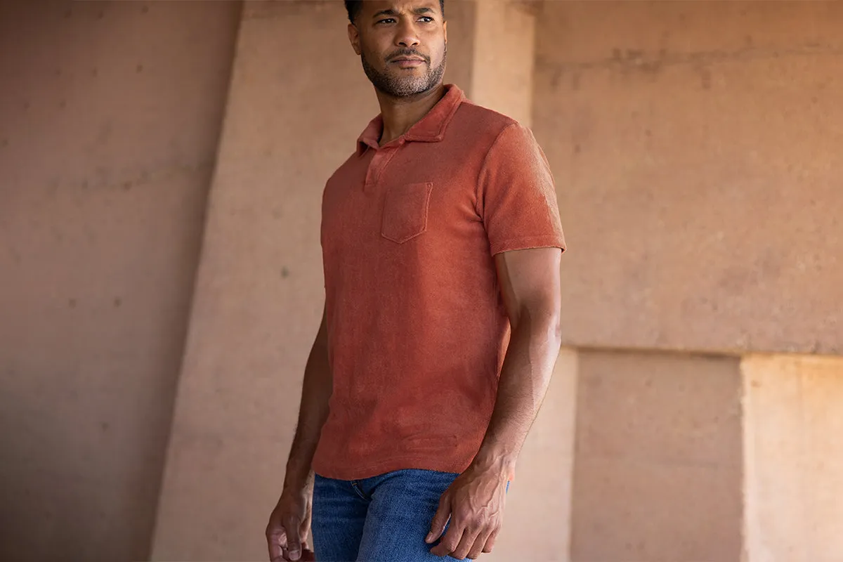 The Polo Organic Cotton Club Knit - Clementine