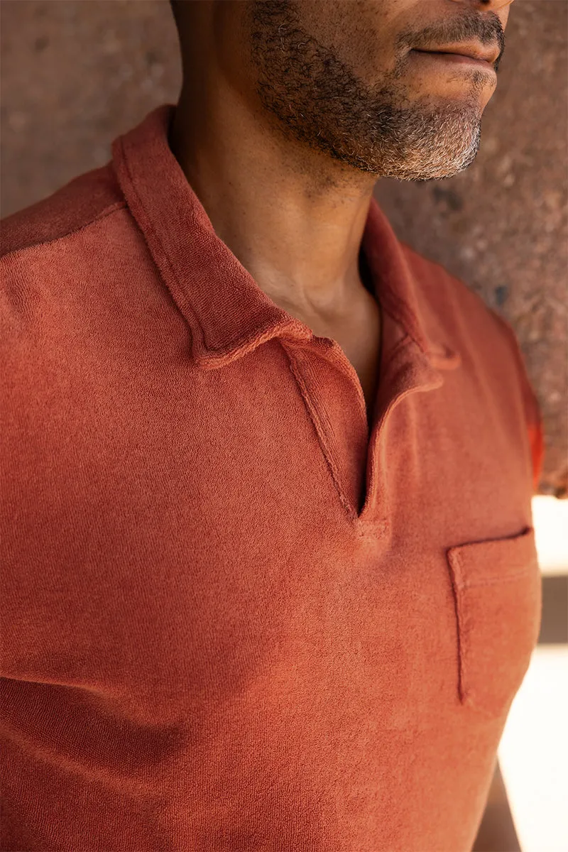 The Polo Organic Cotton Club Knit - Clementine