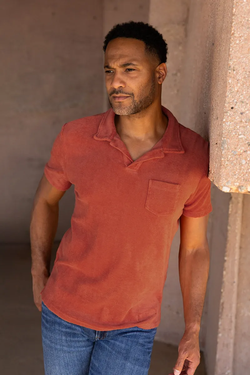 The Polo Organic Cotton Club Knit - Clementine