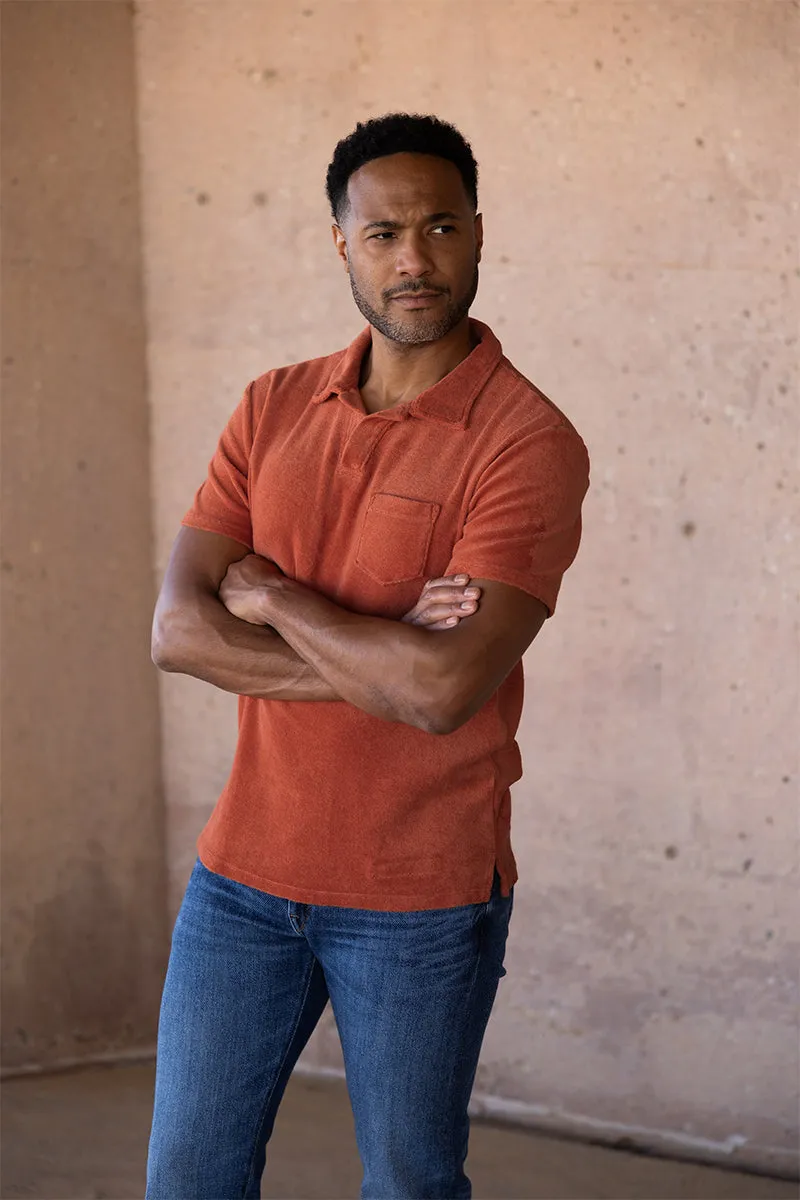 The Polo Organic Cotton Club Knit - Clementine