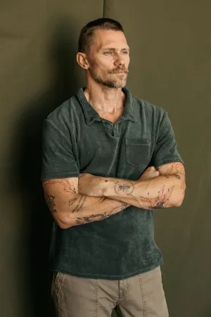 The Polo Organic Cotton Club Knit - Forest