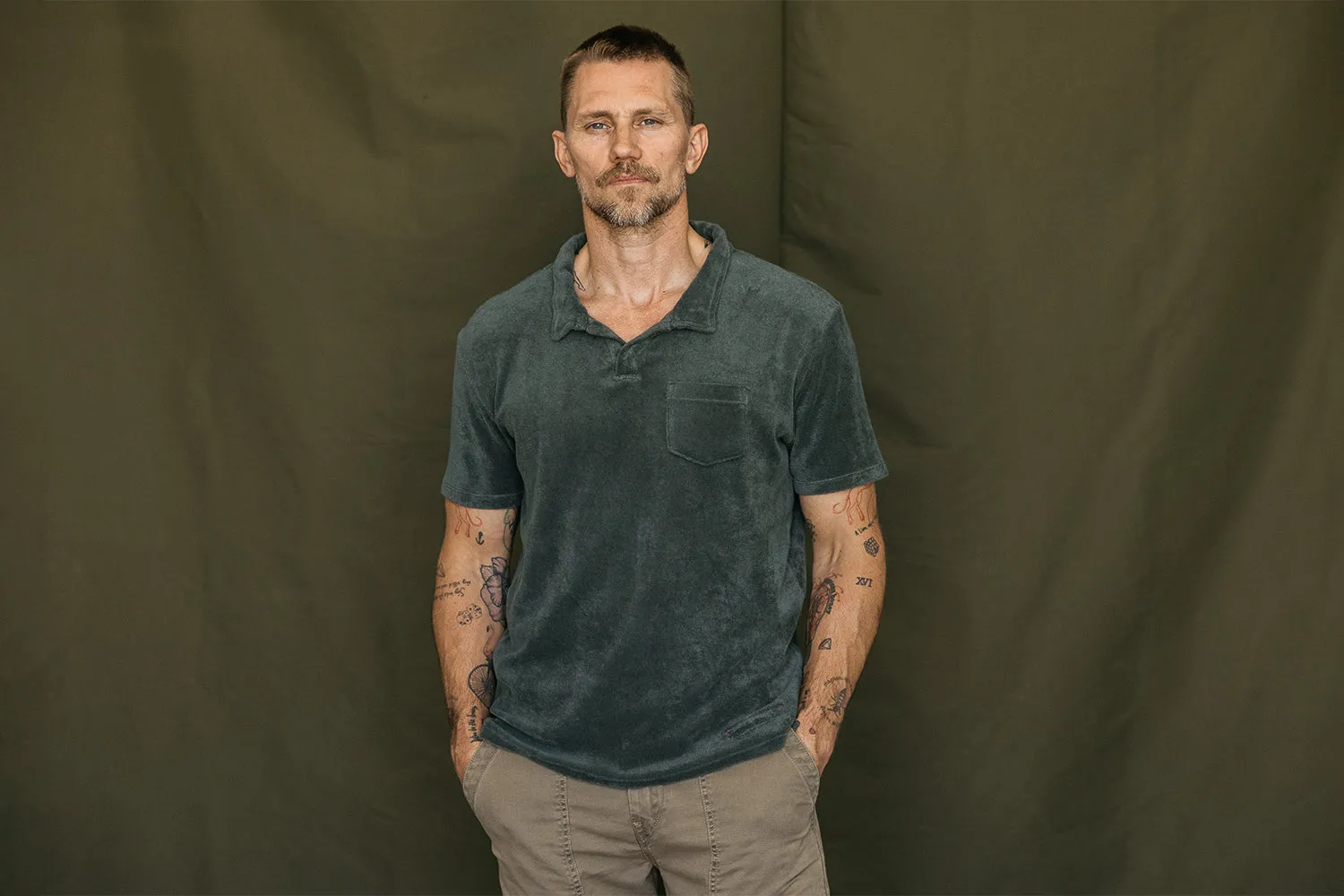 The Polo Organic Cotton Club Knit - Forest