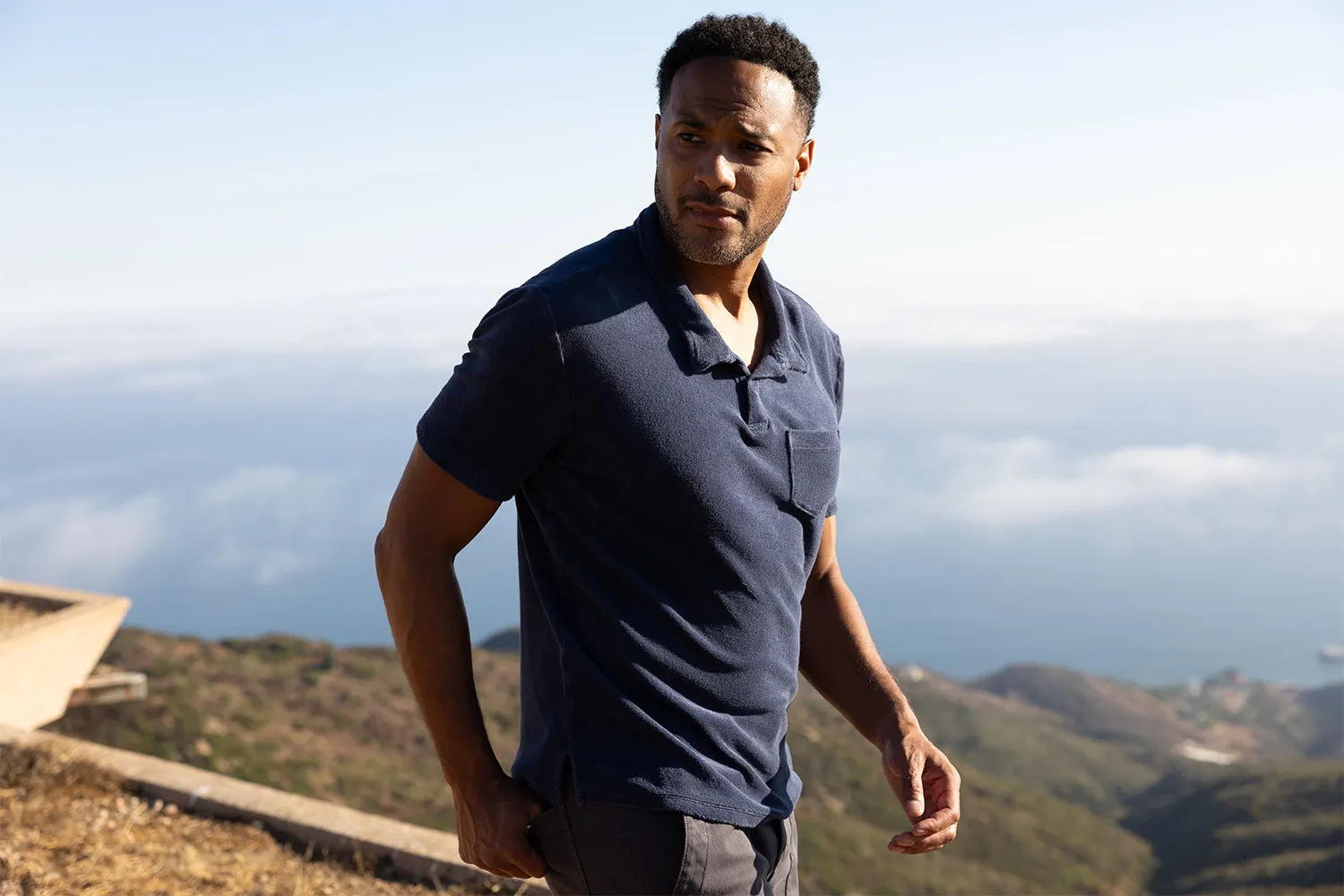 The Polo Organic Cotton Club Knit - Navy