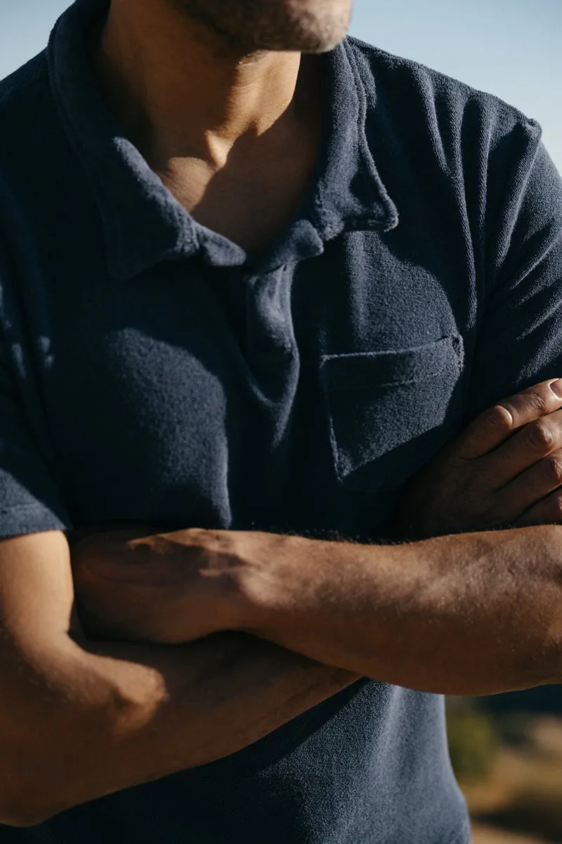 The Polo Organic Cotton Club Knit - Navy