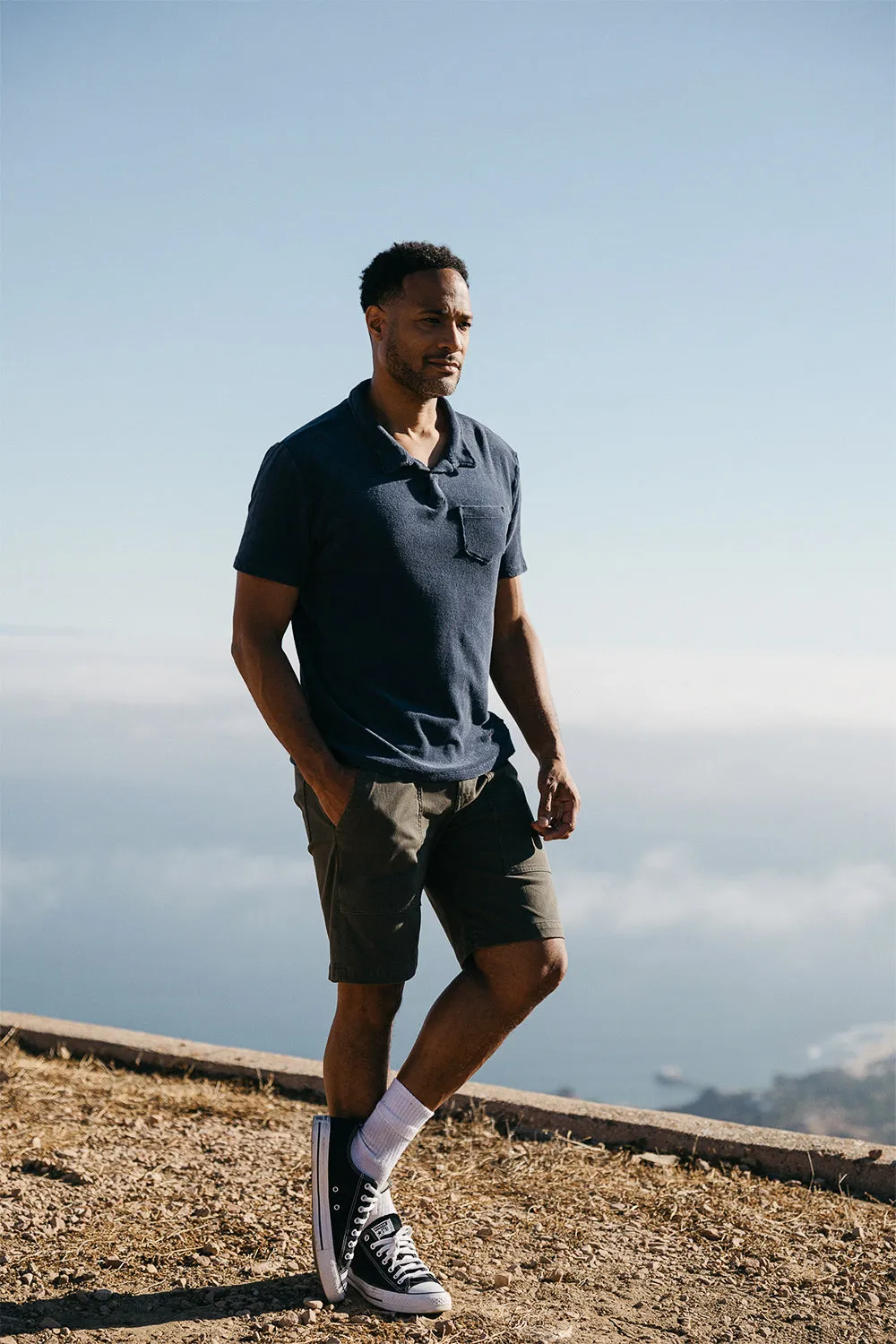 The Polo Organic Cotton Club Knit - Navy