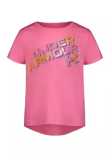 UA SPORT RESORT SS FLUO PINK